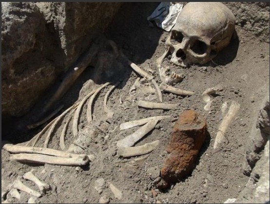 吸血鬼千年早年的吸血鬼 胸口被插刀(图)